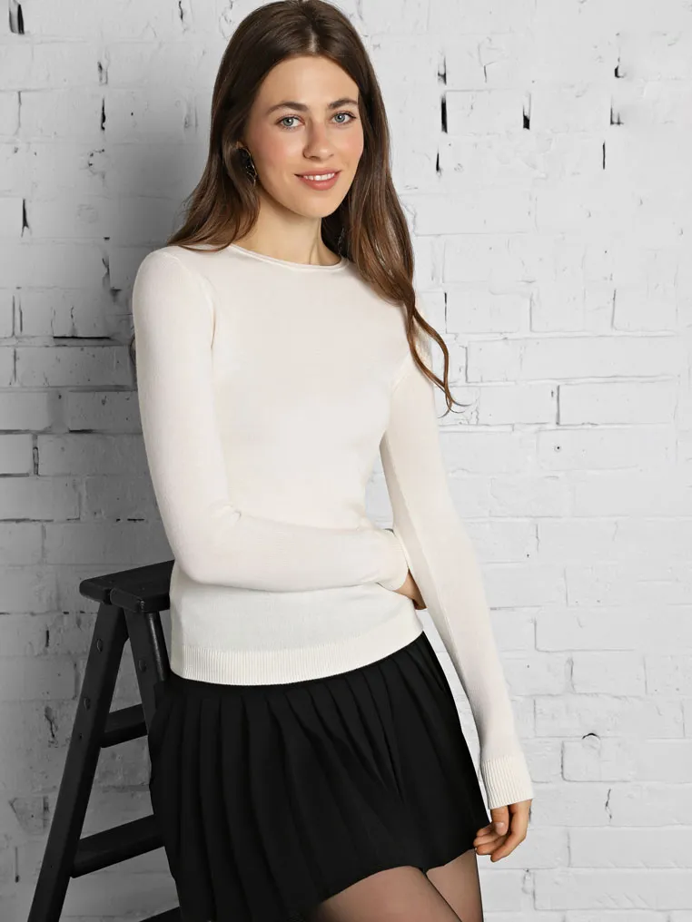 Лонгслив вязаный