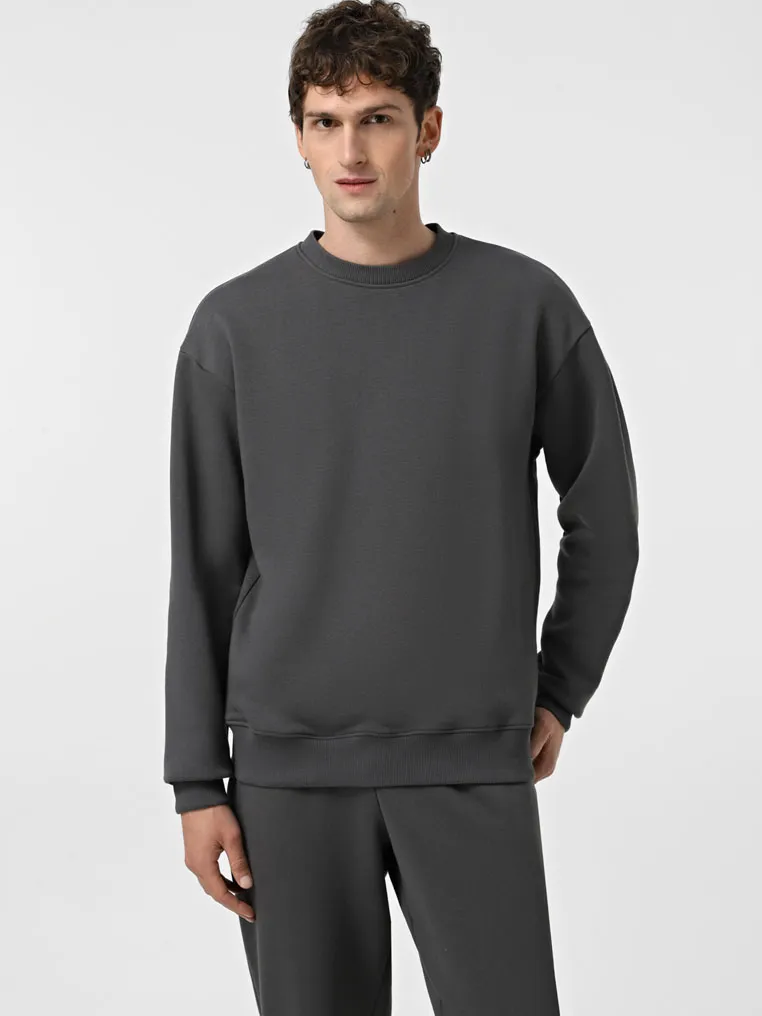 Insulated sweatshirt