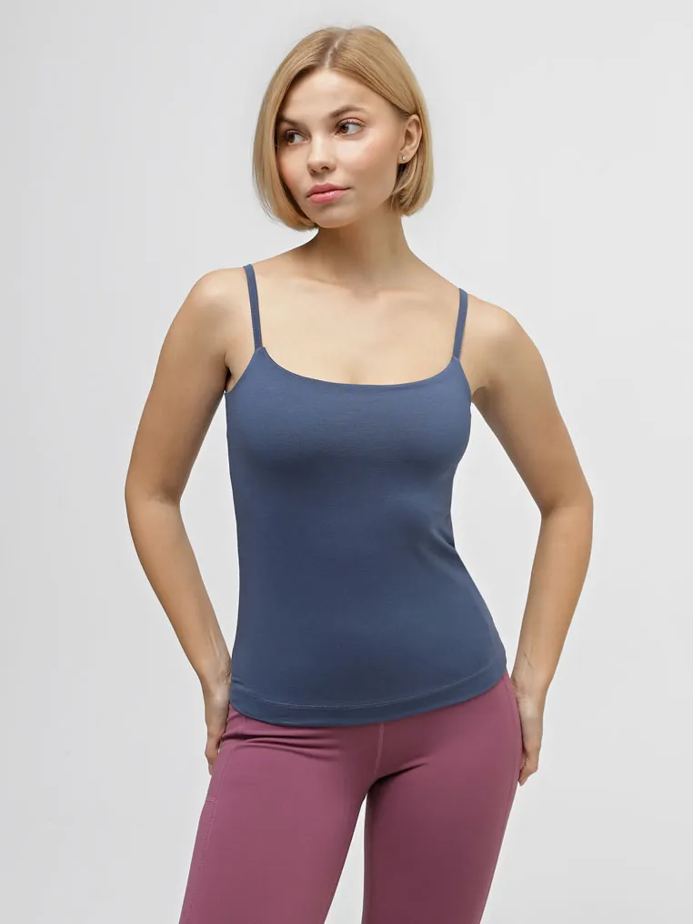 T-shirt with thin straps