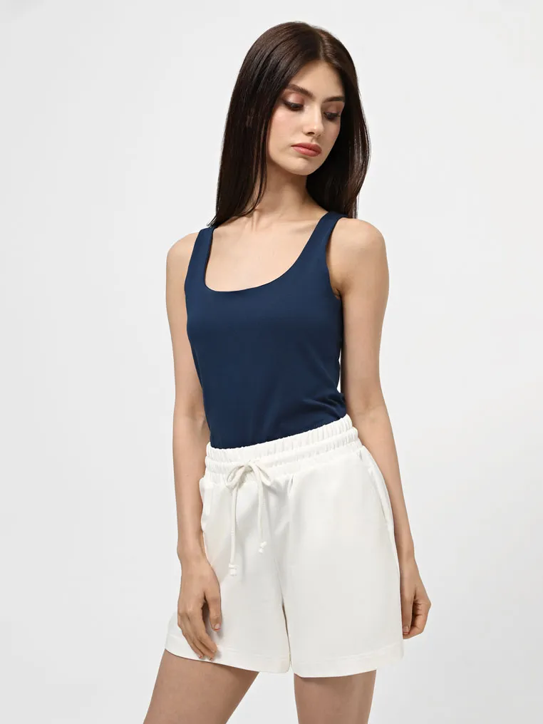 Майка на широких бретелях