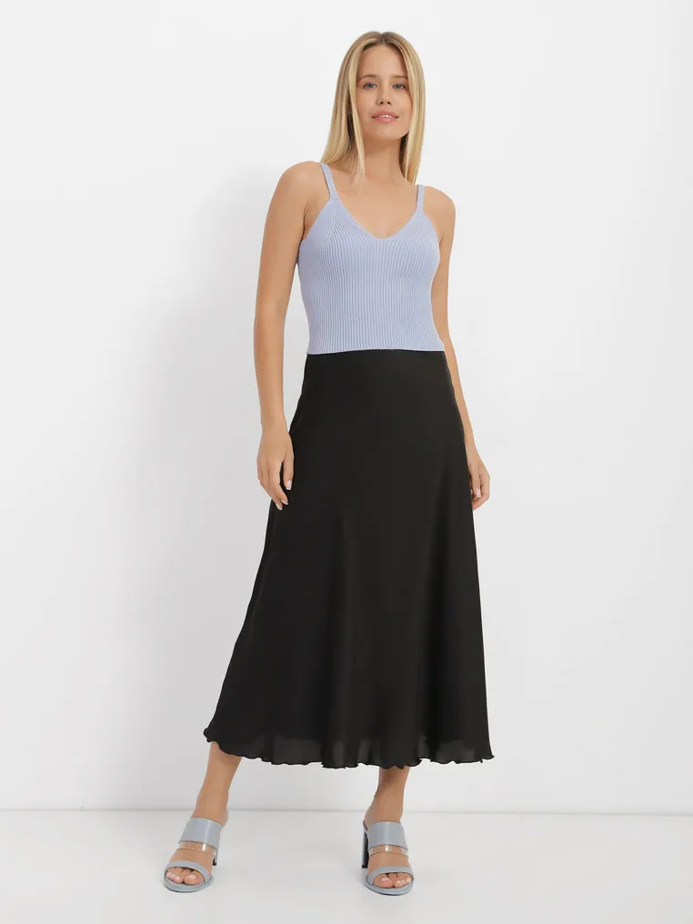 Майка вязаная