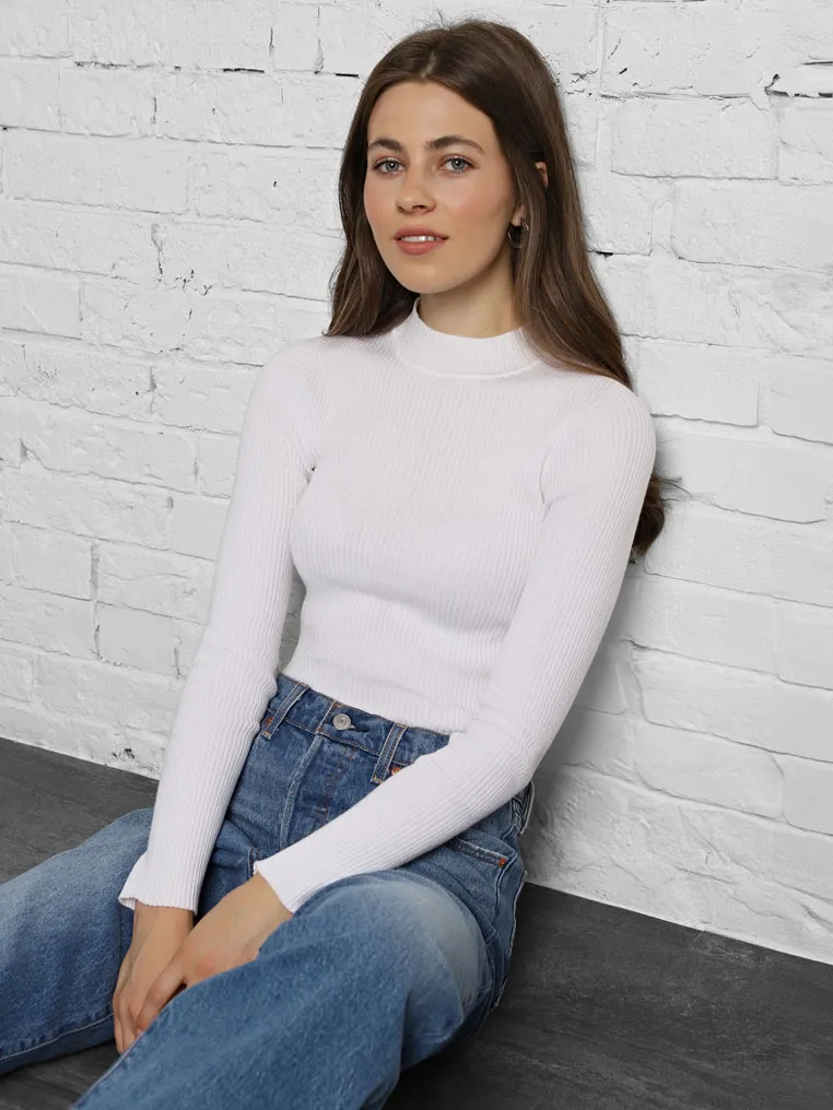 Гольф вязаный