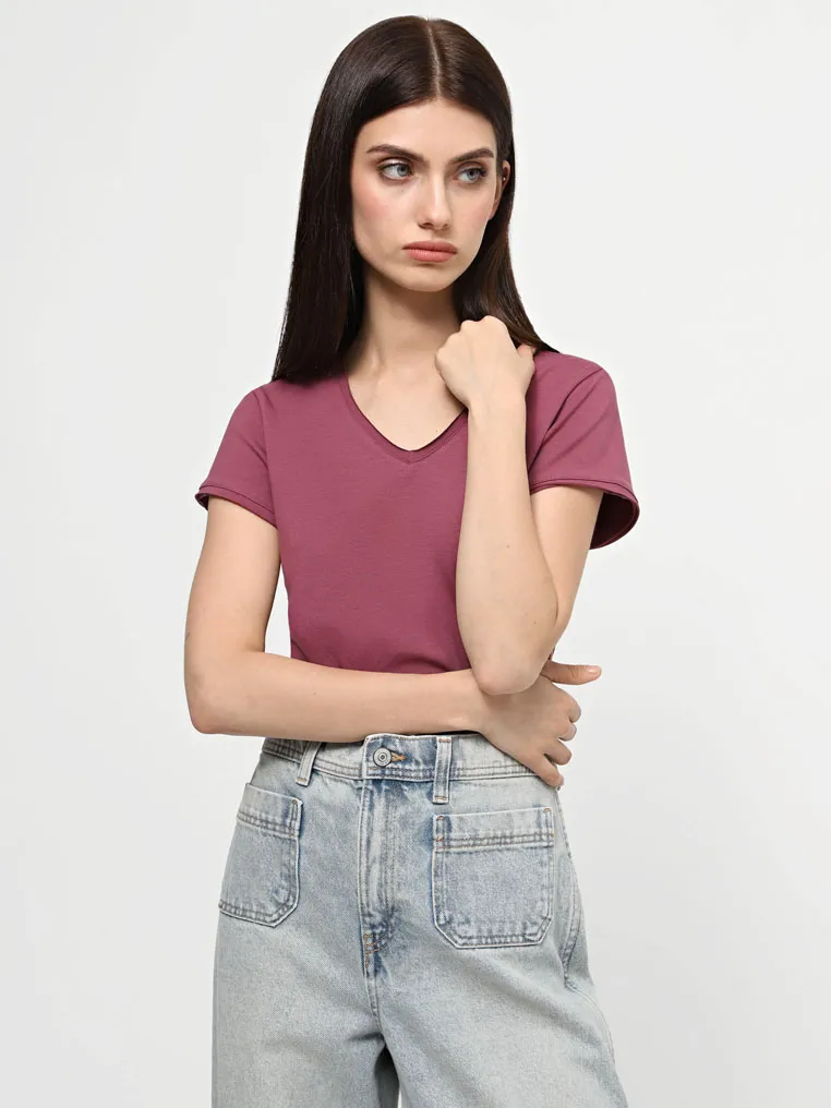 Футболка с необработанными краями