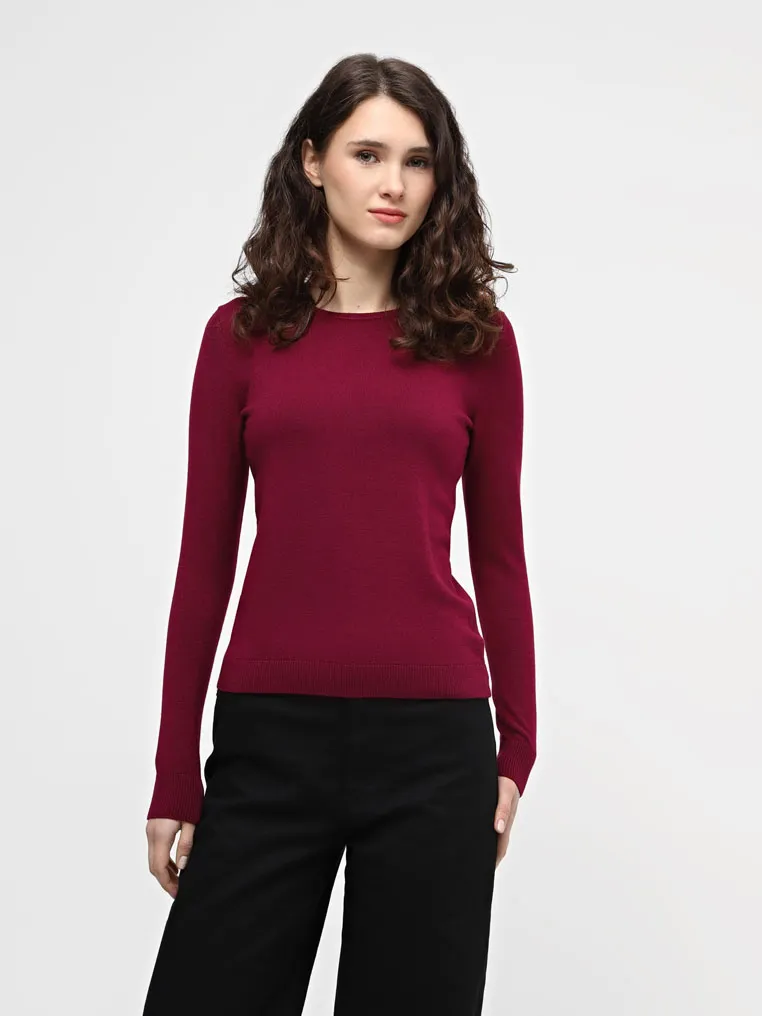 Лонгслив вязаный